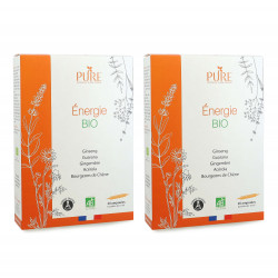 Lot de 2 Ampoules Énergie Bio